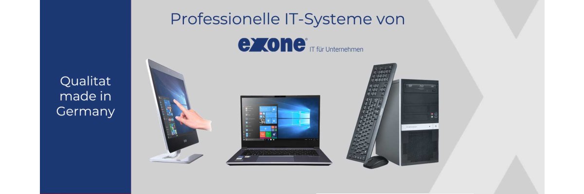 IT Systeme von exone: Qualität ohne Kompormisse - 