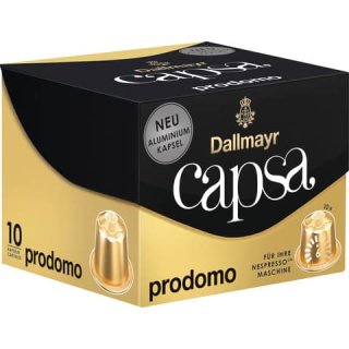 Kaffeekapseln Capsa Lungo prodomo