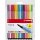 Fasermaler Pen 68 - Kunststoffetui, 15 Farben
