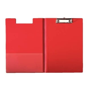 Klemmbrettmappe  Kunstst rot