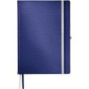Notizbuch Style A4 lin. HC titan blau