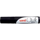 Kreidemarker Uni Chalk schwarz PWE-17 15mm