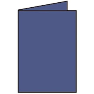 Coloretti Doppelkarte - B6 hoch, 5 Stück, jeans