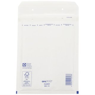 Luftpolstertaschen Nr. 4, 180x265 mm, weiß, 100 Stück