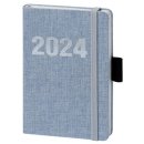 Buchkalender V Book A6 hellblau