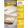 Avery Zweckform® LR3475 Recycling Universal-Etiketten, 70 x 36 mm, Geeignet für Deutsche Post INTERNETMARKE, 100 Blatt/2.400 Etiketten, weiß