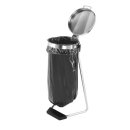 Müllsackständer 120L silber ProfiLine XXXL