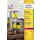 Avery Zweckform&reg; L6105-20 Wetterfeste Folien-Etiketten, 63,5 x 29,6 mm, wetterfest, 20 Blatt/540 Etiketten, gelb