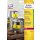 Avery Zweckform&reg; L6111-20 Wetterfeste Folien-Etiketten, 210 x 297 mm, wetterfest, 20 Blatt/20 Etiketten, gelb