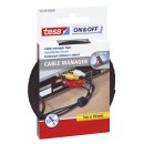 Tesa&reg; On &amp; Off Cable Manager - 10 mm x 5 m,...