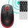 LOGITECH M190 SILENT MAUS KABELLOS ROT