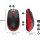 LOGITECH M190 SILENT MAUS KABELLOS ROT