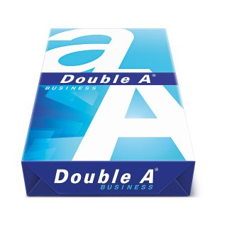 Kopierpapier Double A A4 75g Business Kopierpapier, hochweiß, VE = 1 Pack = 500 Blatt