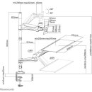 FPMA-D500KEYB NEOMOUNTS Tischhalterung 10-27"