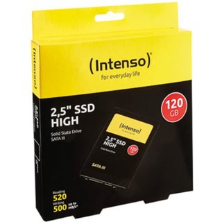 INTENSO 2.5 SSD SATA III HIGH 120GB