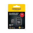 INTENSO MICRO SDHC KARTE UHS-I 16GB