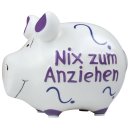 Spardose Schwein "nix zum anziehen" - Keramik,...