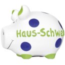Spardose Schwein "Haus-Schwein" - Keramik, klein