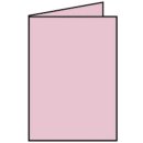 Coloretti Doppelkarte - B6 hoch, 5 Stück, rosa
