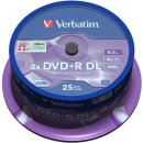 VERBATIM DVD+R DL 8.5GB 8x (25) SP