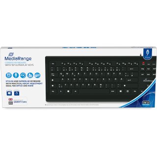 MEDIARANGE TASTATUR QWERTY UK