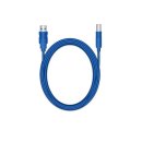 MediaRange USB 3.0 Anschlusskabel, Stecker A/B, 3.0m, blau