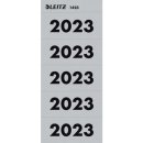 Inhaltsschildchen 2023 100ST grau