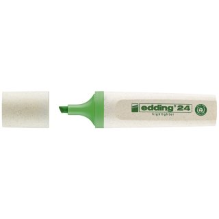 24 Textmarker Highlighter EcoLine - nachfüllbar, hellgrün
