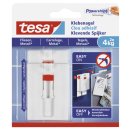 Tesa® Verstellbarer Klebenagel für Fliesen und Metall (4kg), Packung mit 2 Stück