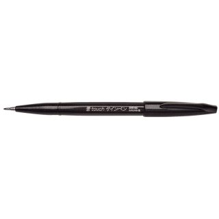 Faserschreiber Sign Pen Brush - Pinselspitze, schwarz