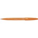 Faserschreiber Sign Pen Brush - Pinselspitze, orange