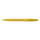 Faserschreiber Sign Pen Brush - Pinselspitze, gelb