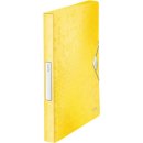 Heftbox WOW A4 gelb