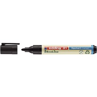 31 Flipchartmarker EcoLine - nachfüllbar, 1,5 - 3 mm,...
