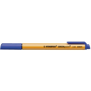 Faserschreiber GREENpoint®, 0,8 mm, blau