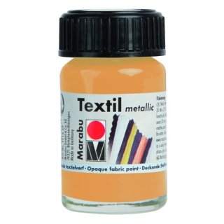 Marabu Textil Metallic Metallic-Gold 784, 15 ml