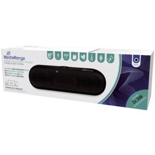Portable Bluetooth® Lautsprecher - schwarz
