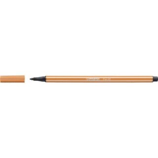 Fasermaler Pen 68 dunkelocker