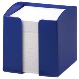 DURABLE Zettelkasten TREND,gef&uuml;llt m.800 Zetteln 93x93mm,100x105x100 mm,blau