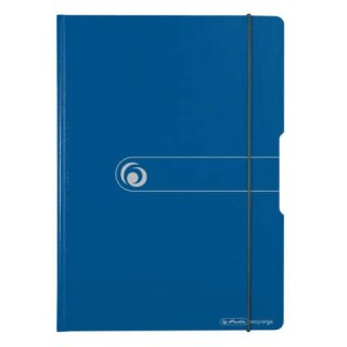 Klemmbrettmappe A4 blau opak