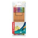 Feinliner point 88®  8ST sortiert