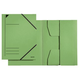 3981 Eckspannermappe - A4, 250 Blatt, Pendarec-Karton (RC), grün