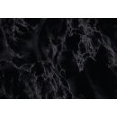 Klebefolie - 45 cm x 2 m, schwarz, Marmor