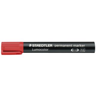Permanentmarker Lumocolor® 350, nachfüllbar, rot