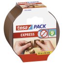 Verpackungsklebeband tesapack® Express, PP, 50 m x 50 mm,braun