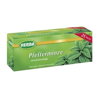 HERBA Pfefferminze - 25 Btl. à 1,5g