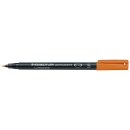 Feinschreiber Universalstift Lumocolor® permanent, S ,orange