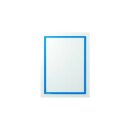 Inforahmen A3 blau