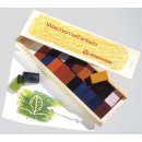 Wachsmalblöcke - 24 Farben, Holzkassette