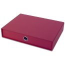 Schubladenbox SOHO - einzel Schublade f&uuml;r A4, rot